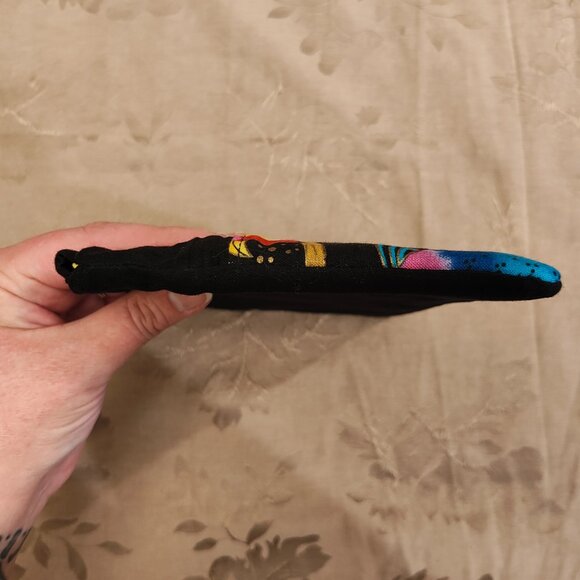 Original Rags by Marti Rainbow Birds Double Zip Pouch, Excellent Used Condition! - Picture 3 of 8